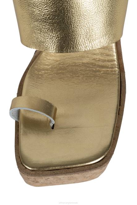 Jeffrey Campbell yesmina-st NDHB1143 platform sandaal goud vrouwen