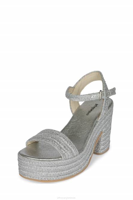 Jeffrey Campbell zoals NDHB1107 platform sandaal zilver vrouwen