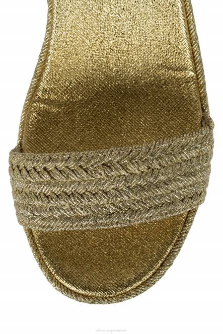 Jeffrey Campbell zoals NDHB1108 platform sandaal goud vrouwen