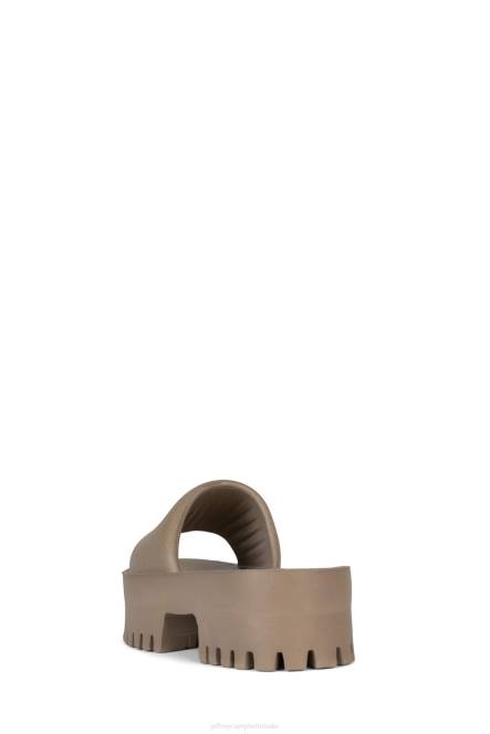 Jeffrey Campbell zomer NDHB20 platform sandaal taupe vrouwen