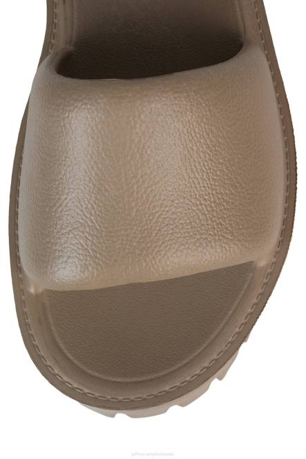 Jeffrey Campbell zomer NDHB20 platform sandaal taupe vrouwen