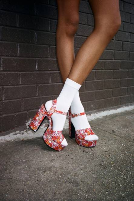 Jeffrey Campbell zomers-3 NDHB1007 platform sandaal multi bloemen vrouwen