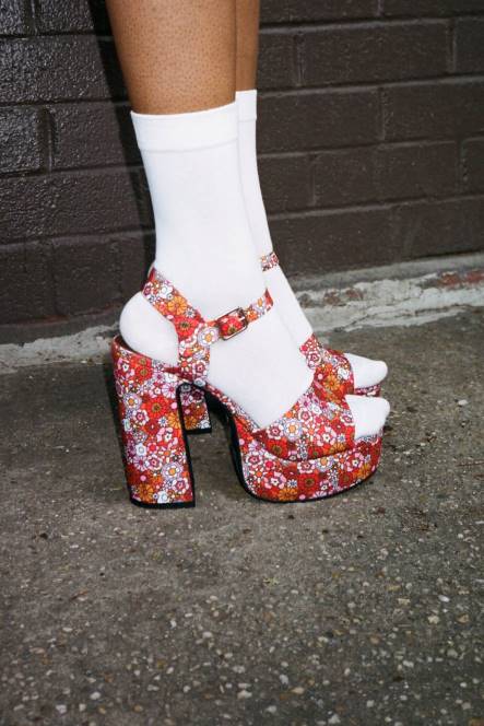 Jeffrey Campbell zomers-3 NDHB1007 platform sandaal multi bloemen vrouwen