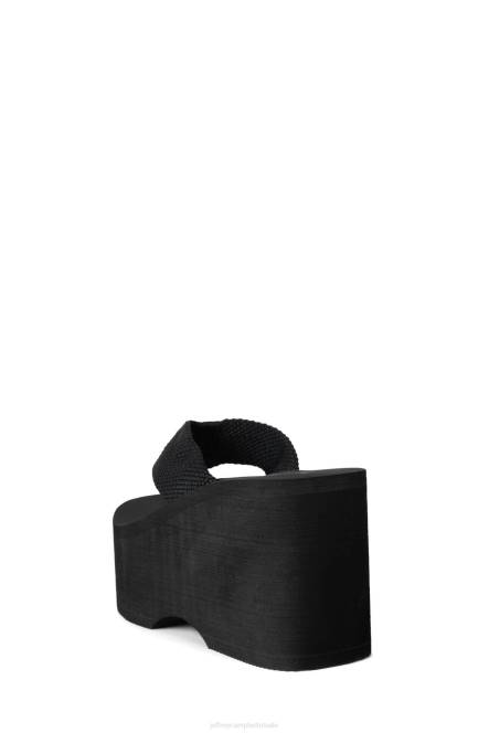 Jeffrey Campbell zwaaien NDHB151 platform sandaal zwart vrouwen
