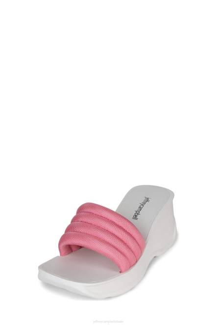 Jeffrey Campbell zwerver NDHB926 platform sandaal roze wit vrouwen