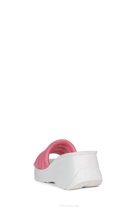 Jeffrey Campbell zwerver NDHB926 platform sandaal roze wit vrouwen