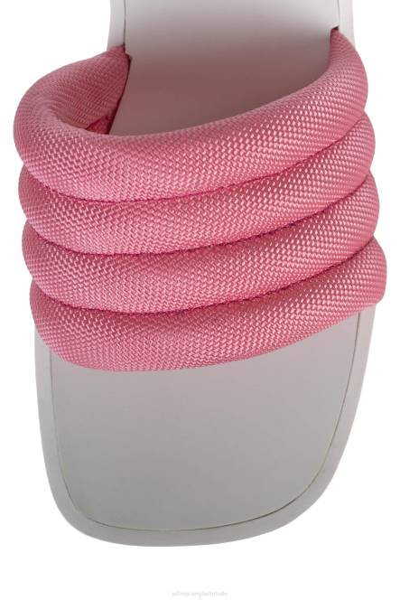 Jeffrey Campbell zwerver NDHB926 platform sandaal roze wit vrouwen