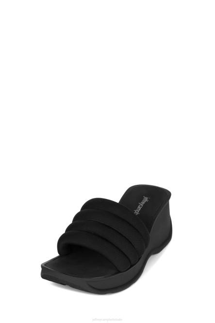 Jeffrey Campbell zwerver NDHB927 platform sandaal zwart vrouwen