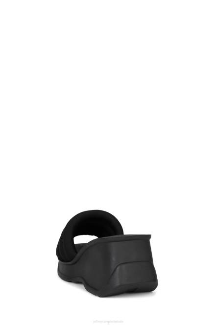 Jeffrey Campbell zwerver NDHB927 platform sandaal zwart vrouwen
